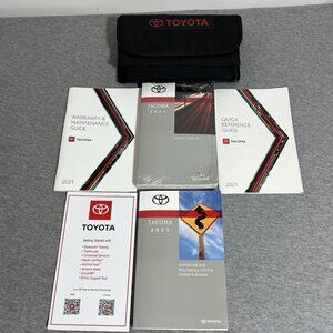 2021 Toyota TACOMA Owners Manual Users Guide Book 21 OEM#01999-04029